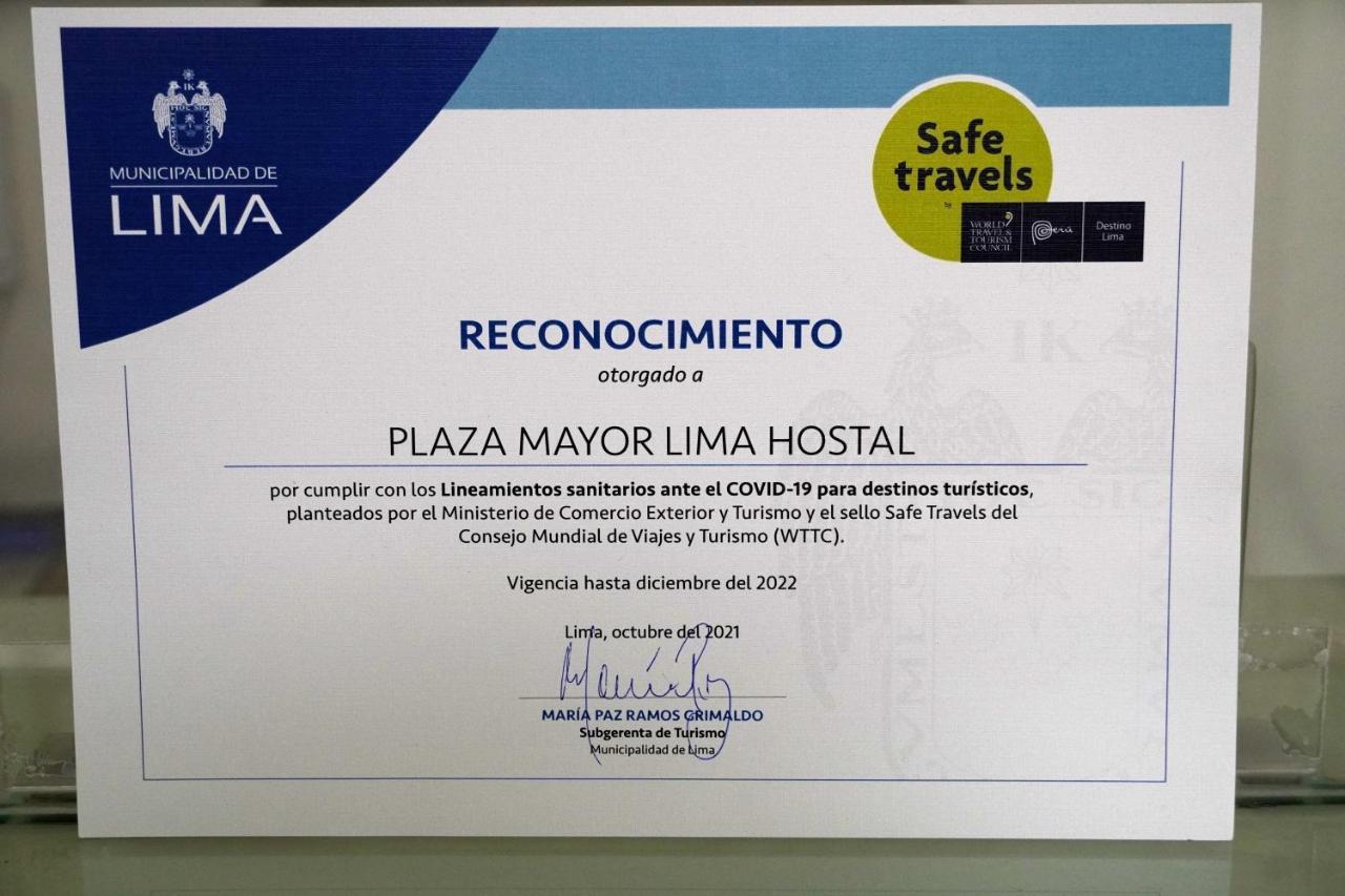 Plaza Mayor Lima Eksteriør billede